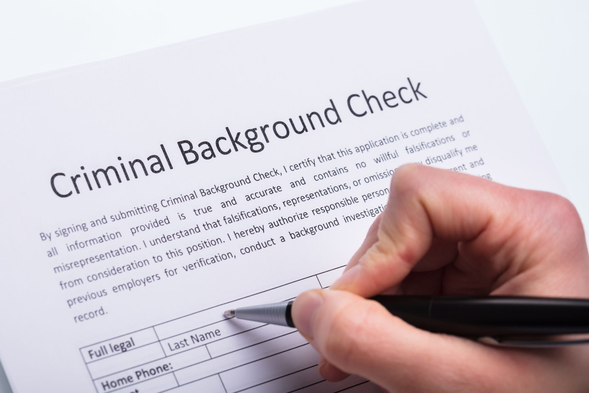 Can You Pass a Background Check With a Misdemeanor?